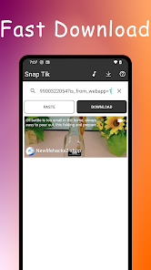 Snaptik MOD APK Premium Latest Version 2024